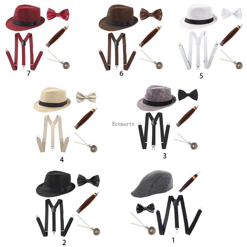 Mens Fashion In The 1920S - Disraze Dẹt Mũ-Cổ Điển Trilby Nón