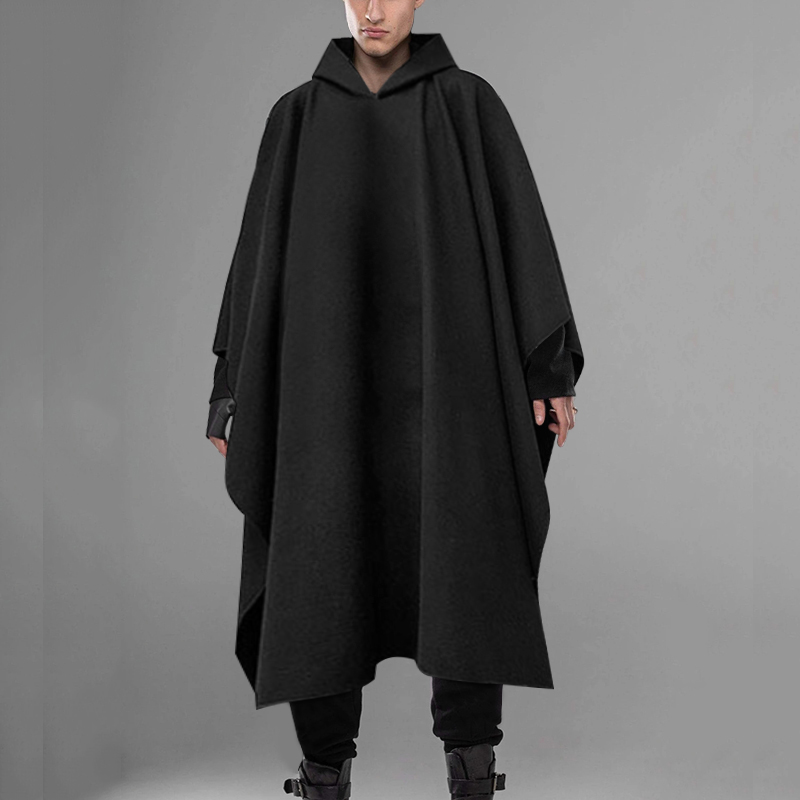 Mens Fashion Poncho - INCERUN Nam Thời Trang Áo Khoác
