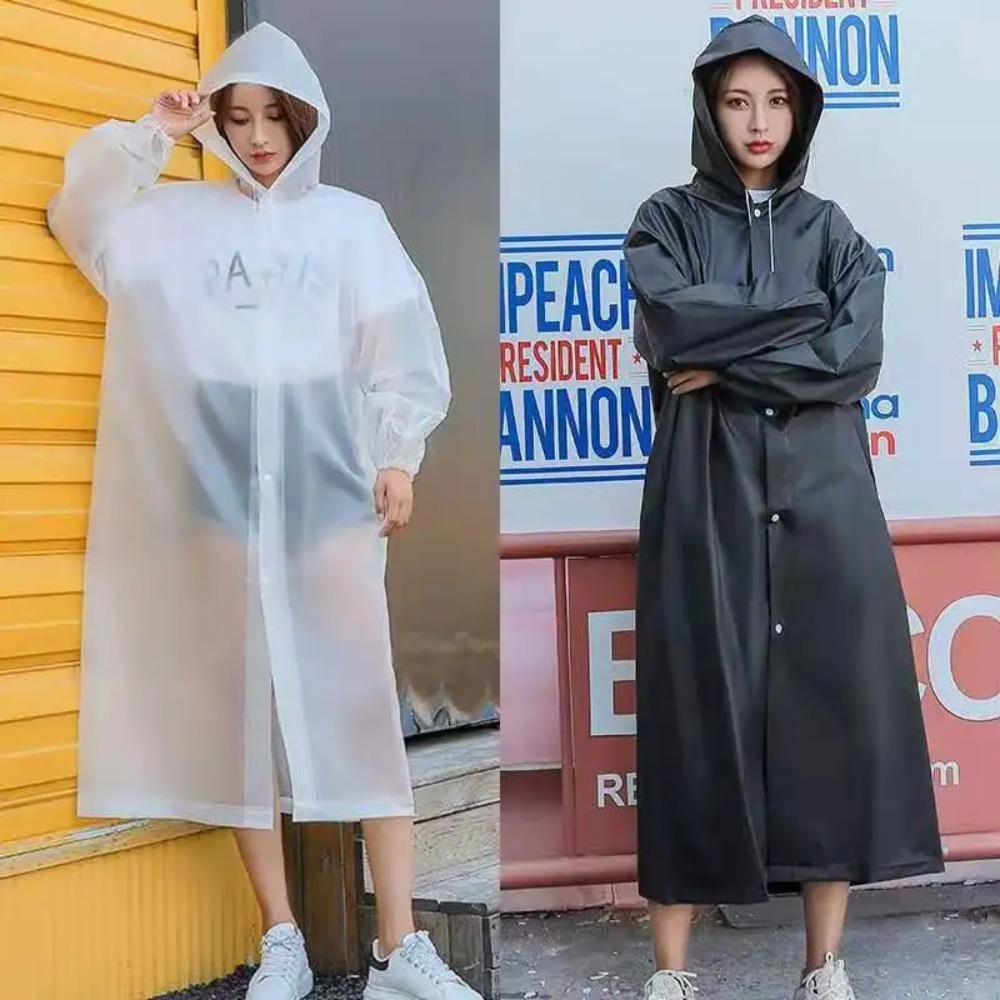 Mens Fashion Poncho - Dài đầy đủ bằng chứng mưa