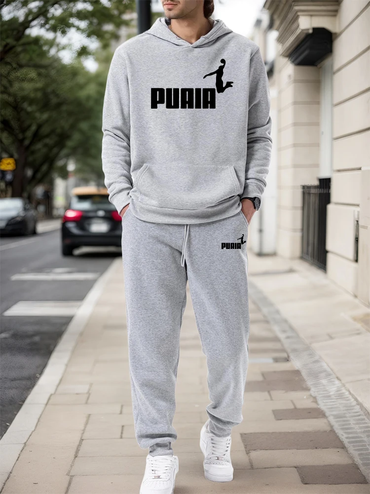 Men'S Fashion Outfits - Men's Set/Hoodie/Pants 2026 Fall Winter Casual