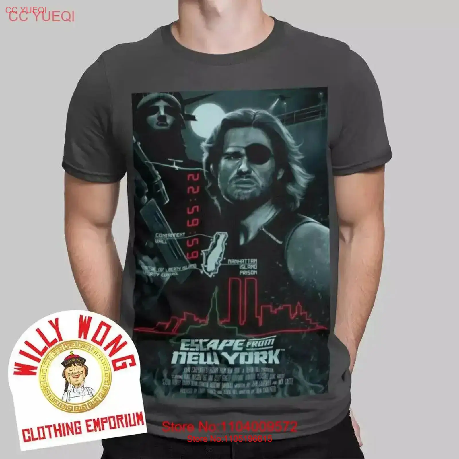 Men'S Fashion New York - Escape From New York T Shirt