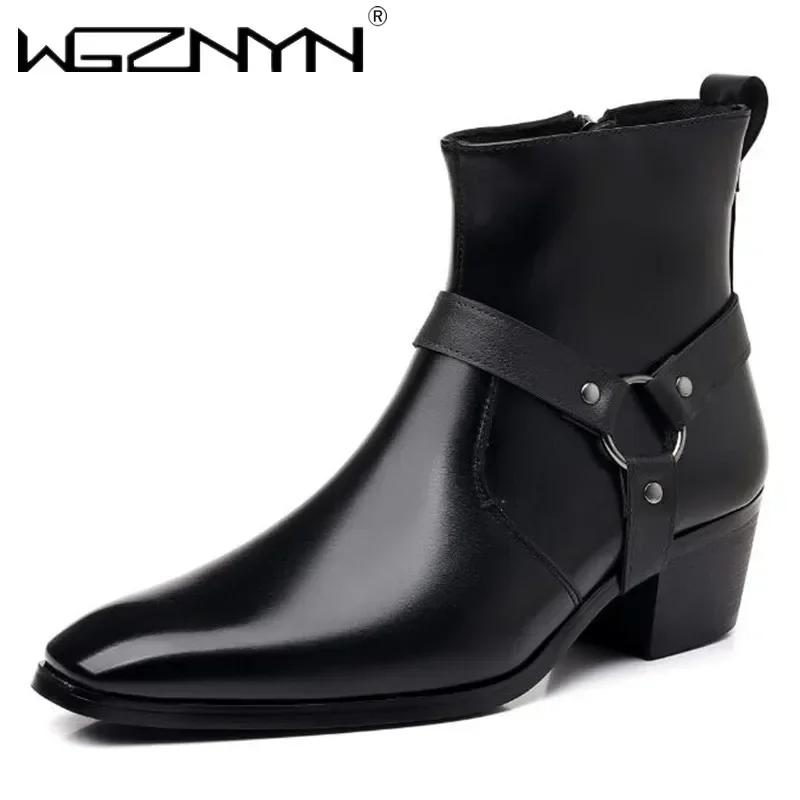 Mens Fashion Dress - 2026 Men's Fashion Designer Chelsea Boots