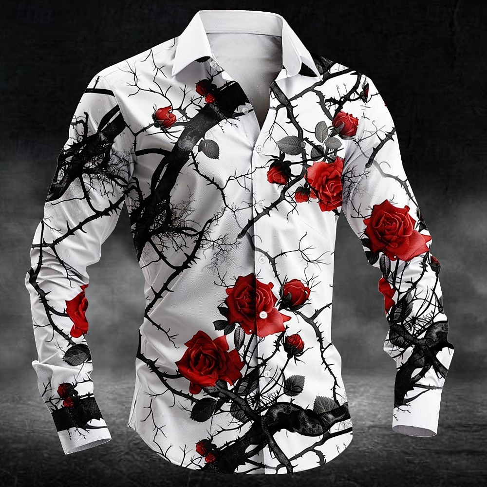 Men'S Fashion Outfits - Fashion plum blossom pattern 3d Print
