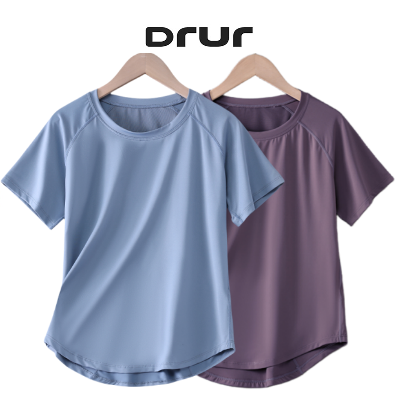 DRUR Women Sports T-shirt Shor - đánh giá và giá Compression Shirt Workout
