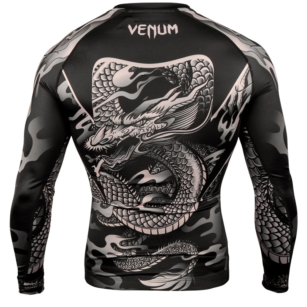 Dragon Pattern Long Sleeve Com - đánh giá và giá Compression Shirt Workout