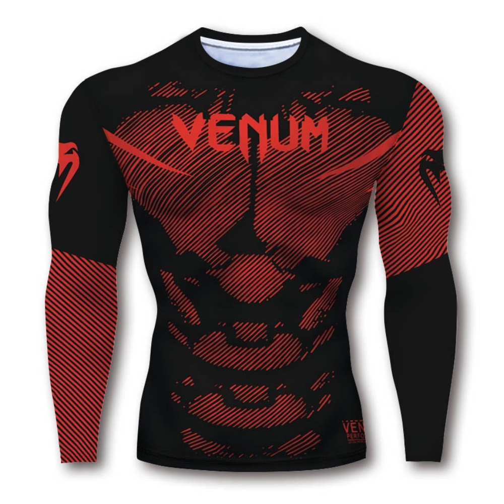 Dragon Pattern Long Sleeve Com - đánh giá và giá Compression Shirt Workout