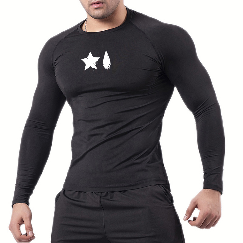 Spider Print Compression Shirt - đánh giá và giá Compression Shirt Workout