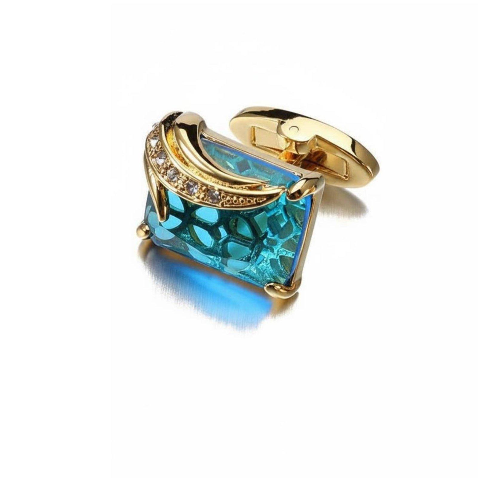 Fashion Crystal Men Cufflinks  - đánh giá và giá Mens Fashion Dress
