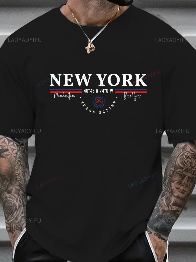 New York Letter Graphic Tee Un - đánh giá và giá Men'S Fashion New York
