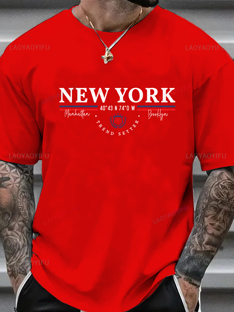New York Letter Graphic Tee Un - đánh giá và giá Men'S Fashion New York