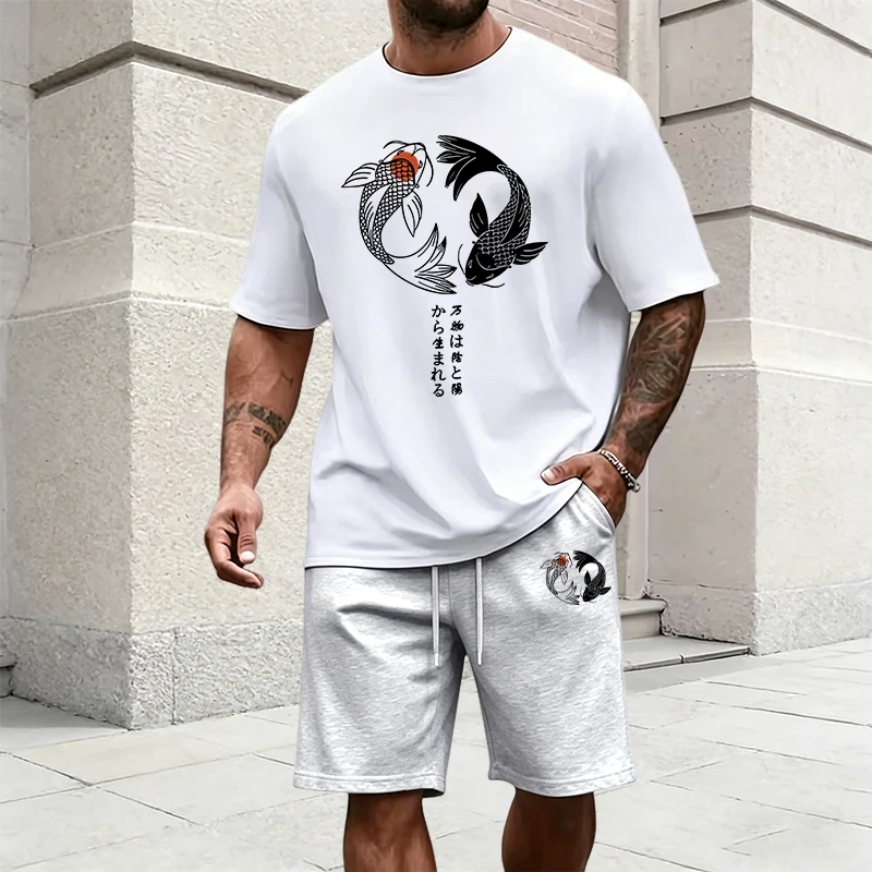 Japanese Yinyang Pattern Men's - đánh giá và giá Mens Fashion Urban