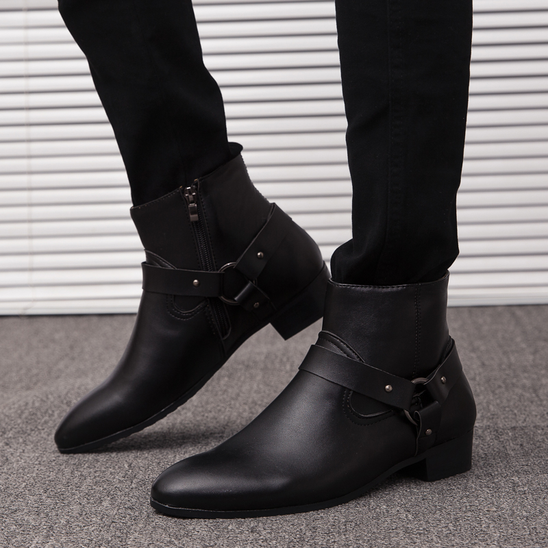 2026 New Ankle Boots PU Leathe - đánh giá và giá Mens Fashion Dress