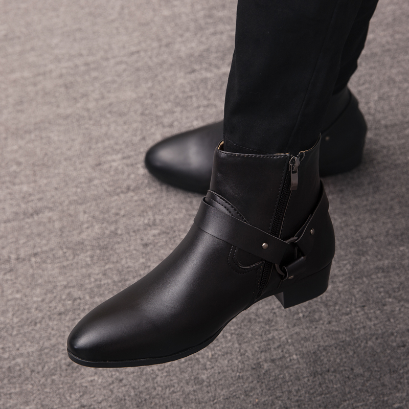 2026 New Ankle Boots PU Leathe - đánh giá và giá Mens Fashion Dress