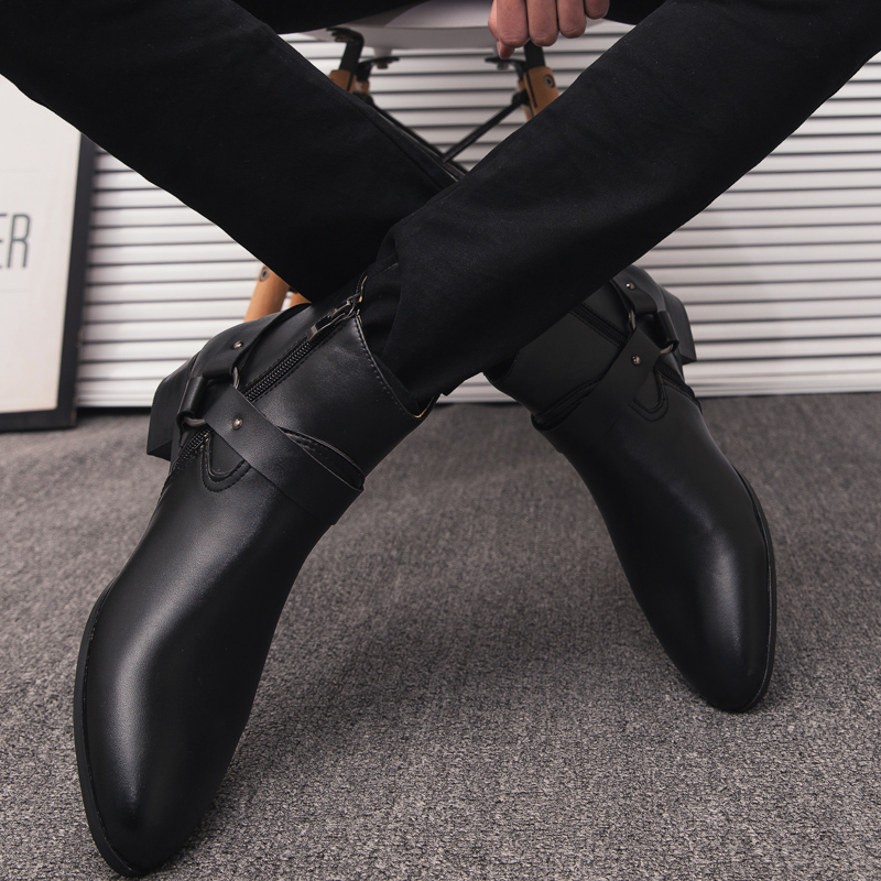 2026 New Ankle Boots PU Leathe - đánh giá và giá Mens Fashion Dress