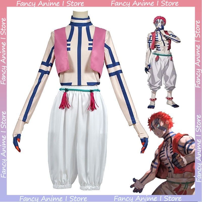 Anime Akaza Copsplay Costume H - đánh giá và giá Mens Fashion Dress