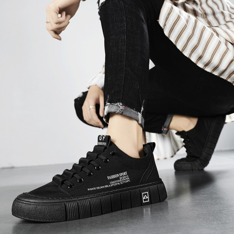 Men's Chunky Sole Low Top Canv - đánh giá và giá Casual Sneakers Men