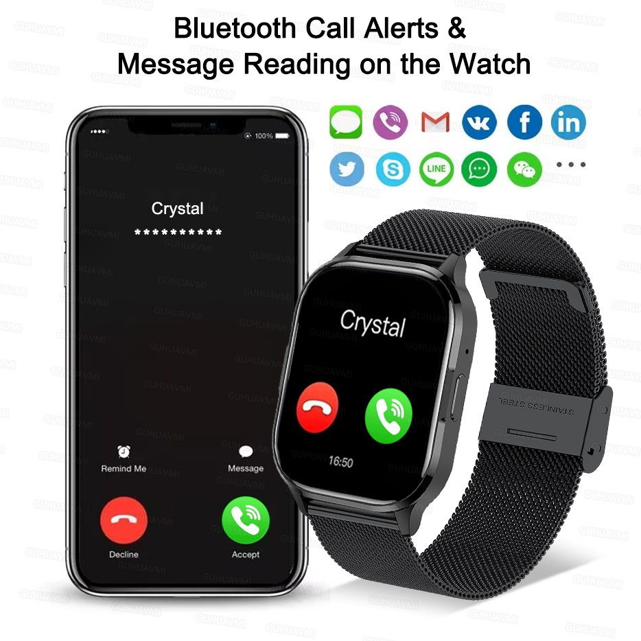 Ultra Thin Smart Watch Man Wom - đánh giá và giá Men'S Fashion App