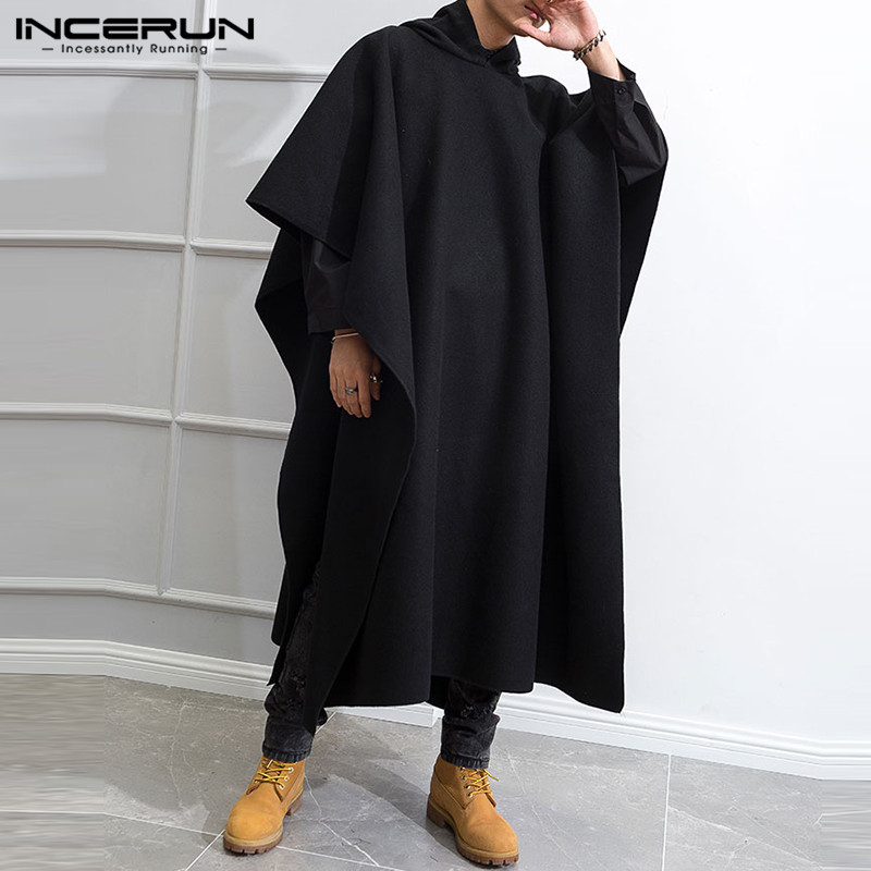 INCERUN Nam Thời Trang Áo Khoá - đánh giá và giá Mens Fashion Poncho