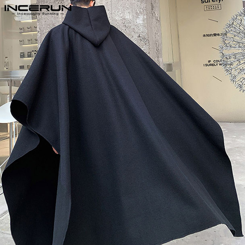 INCERUN Nam Thời Trang Áo Khoá - đánh giá và giá Mens Fashion Poncho