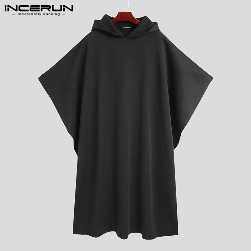 INCERUN Nam Thời Trang Áo Khoá - đánh giá và giá Mens Fashion Poncho