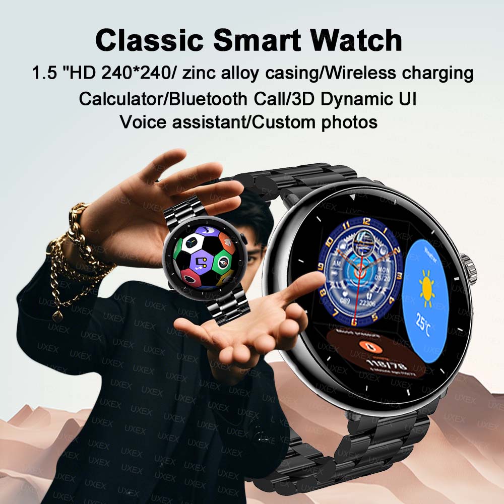 Women Fashion Smartwatch 1.5 I - đánh giá và giá Men'S Fashion App