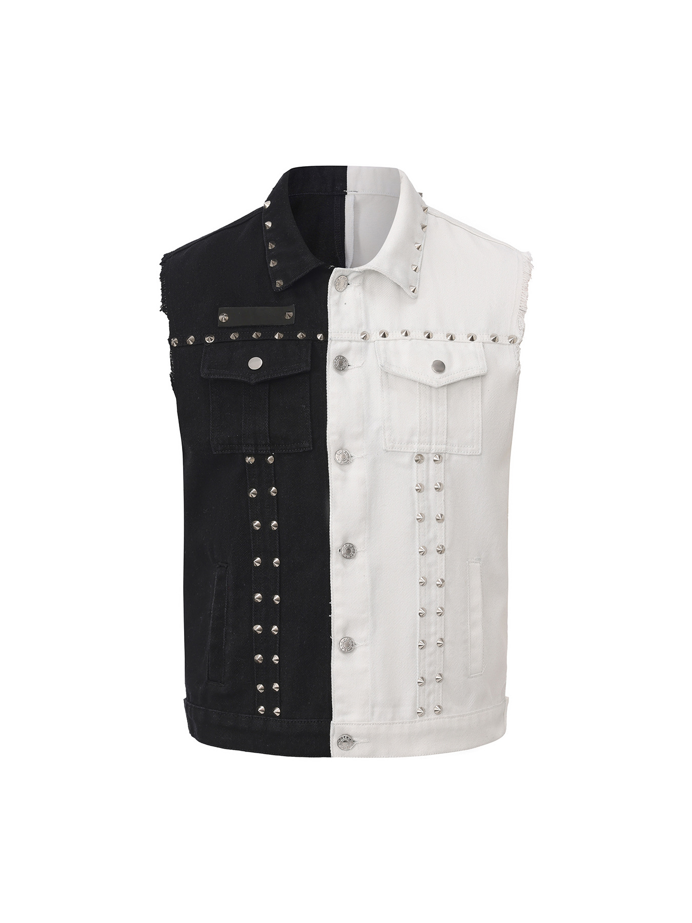 Men's Punk Style Jean Waistcoa - đánh giá và giá Men'S Fashion Vest With Jeans