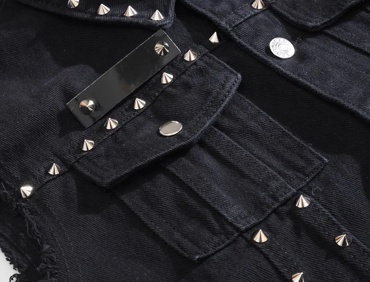 2026 Spring Fashion Men Rivet  - đánh giá và giá Men'S Fashion Vest With Jeans