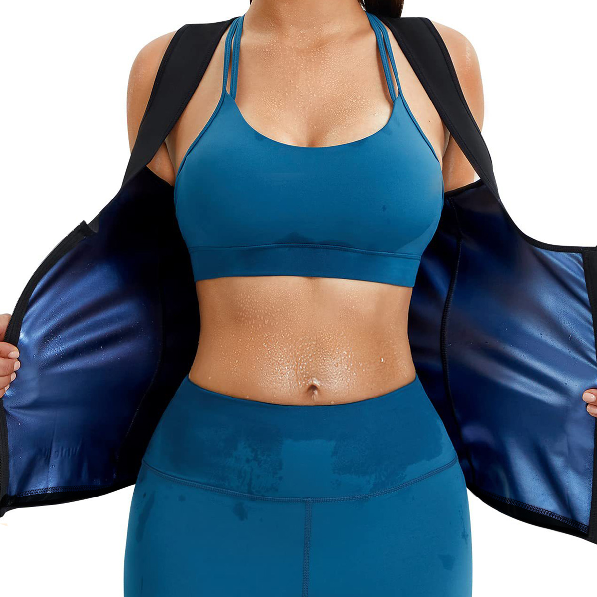 1PCS Women’s Sweat Vest for We - đánh giá và giá Compression Shirt Workout