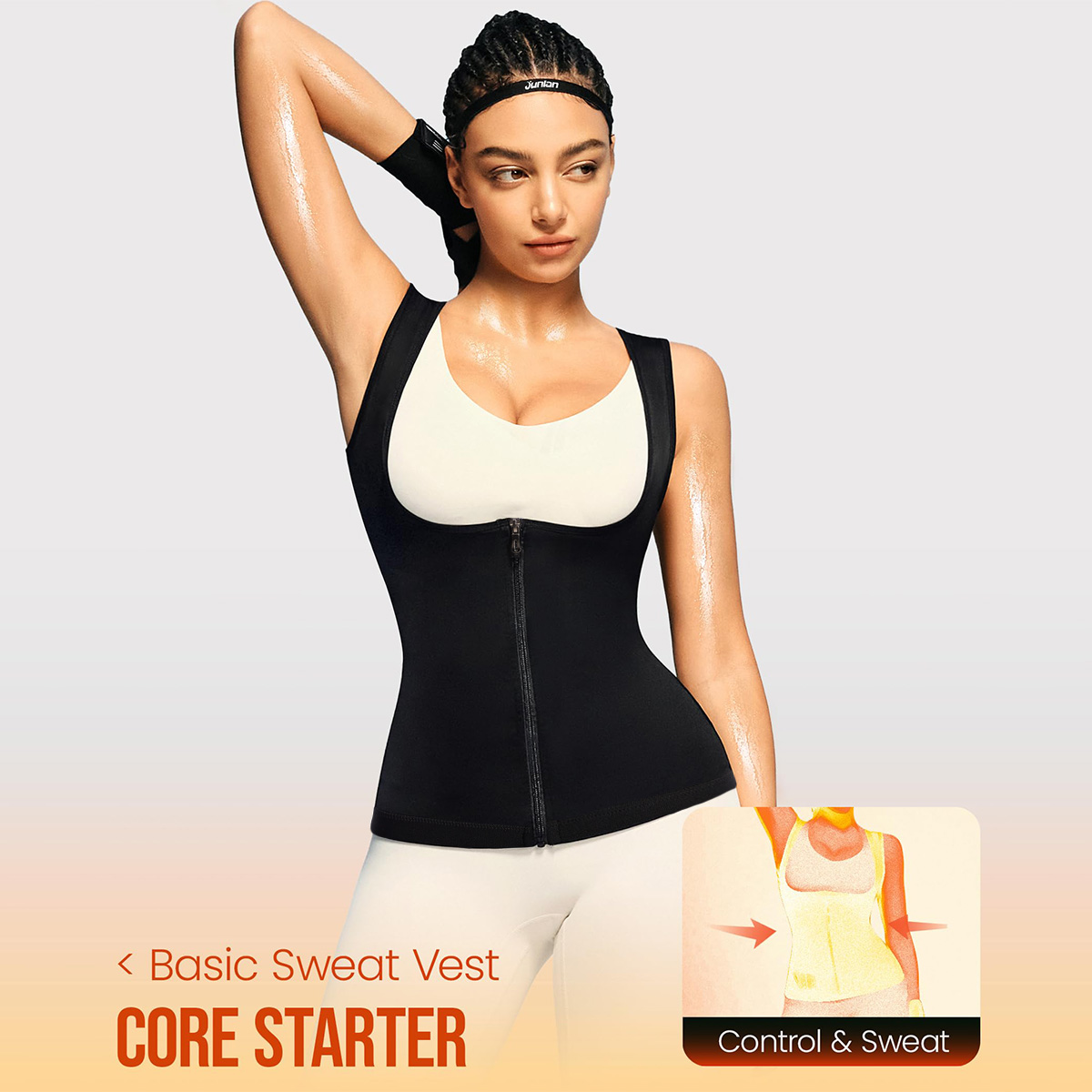1PCS Women’s Sweat Vest for We - đánh giá và giá Compression Shirt Workout