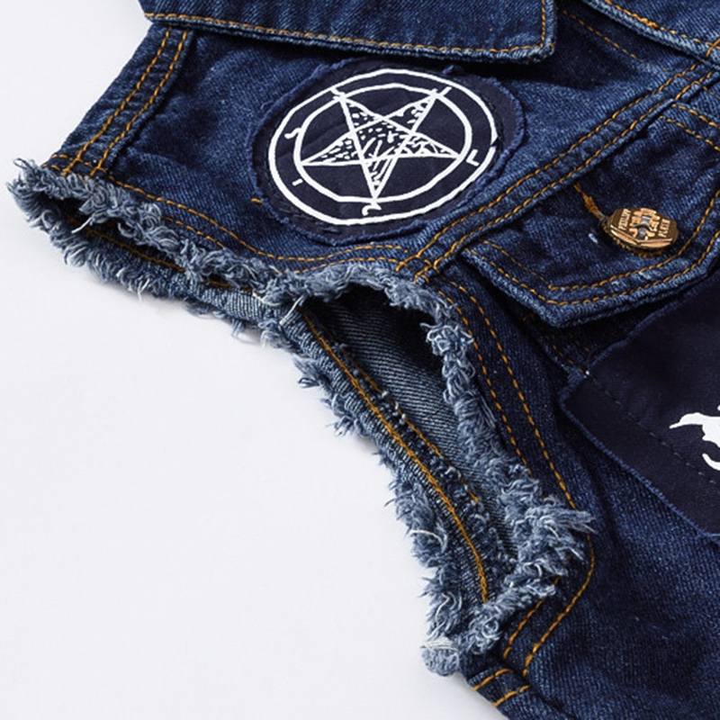 Cổ Điển Vintage Quần Jean Nam  - đánh giá và giá Men'S Fashion Vest With Jeans