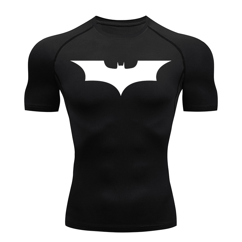 Bat Print Compression Shirts f - đánh giá và giá Compression Shirt Workout