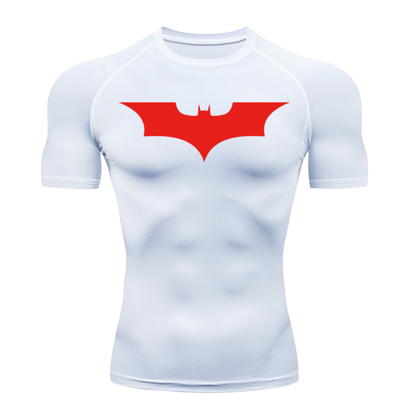 Bat Print Compression Shirts f - đánh giá và giá Compression Shirt Workout