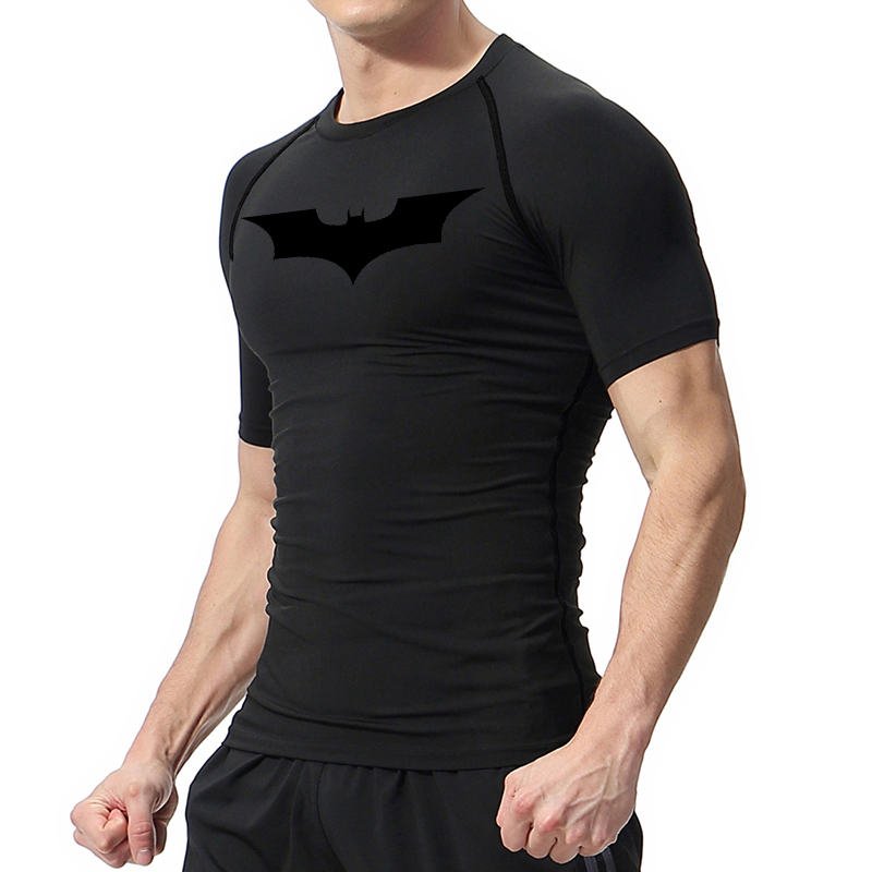 Bat Print Compression Shirts f - đánh giá và giá Compression Shirt Workout