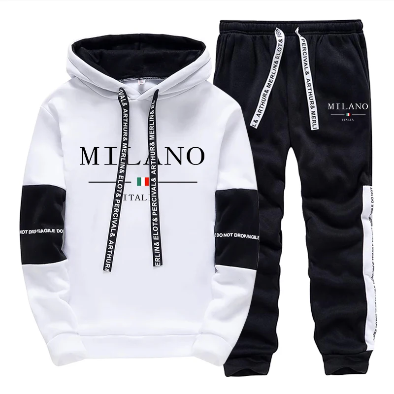 Men's Set/Hoodie/Pants Italy T - đánh giá và giá Men'S Fashion Outfits