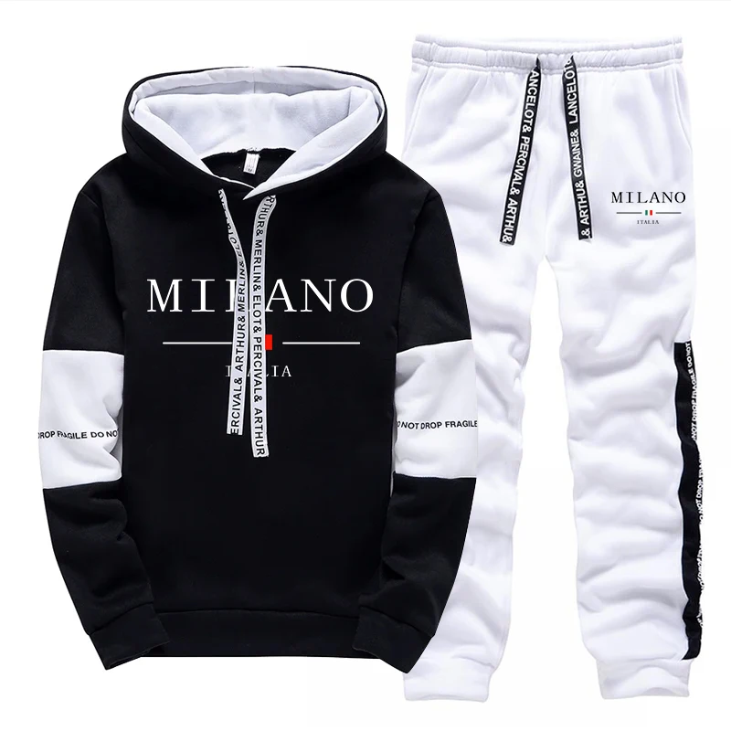 Men's Set/Hoodie/Pants Italy T - đánh giá và giá Men'S Fashion Outfits