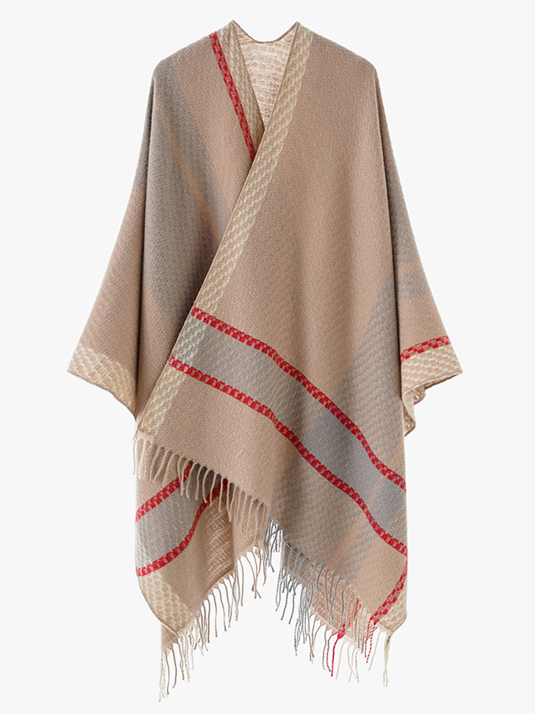 Winter Women Men Scarf Layers  - đánh giá và giá Mens Fashion Poncho