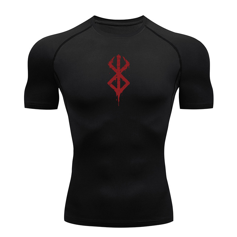 Men's Print Compression Shirts - đánh giá và giá Compression Shirt Workout