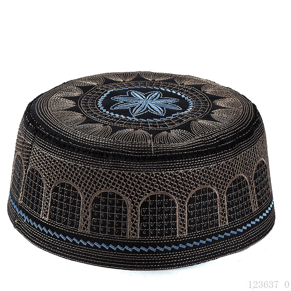 Cotton Embroidery Muslim Men P - đánh giá và giá Mens Fashion Caps