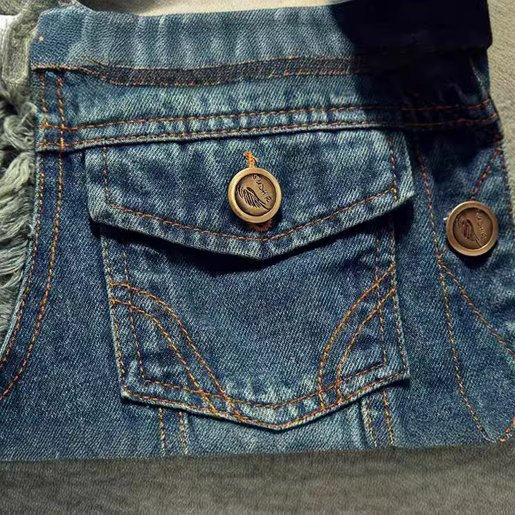 New Fashion Men Ripped Denim W - đánh giá và giá Men'S Fashion Vest With Jeans