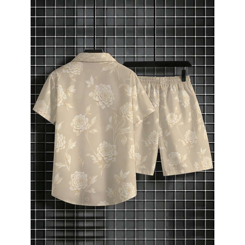 Men's Summer Polyester Floral  - đánh giá và giá Men'S Fashion Outfits