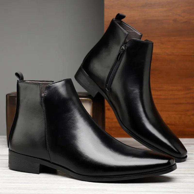 New Men's Boots Classics Chels - đánh giá và giá Mens Fashion Dress