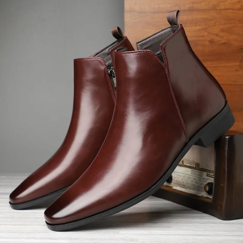 New Men's Boots Classics Chels - đánh giá và giá Mens Fashion Dress