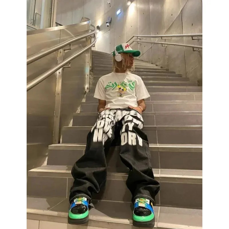 2026 New Hip Hop Letter Printe - đánh giá và giá Men'S Fashion Vest With Jeans
