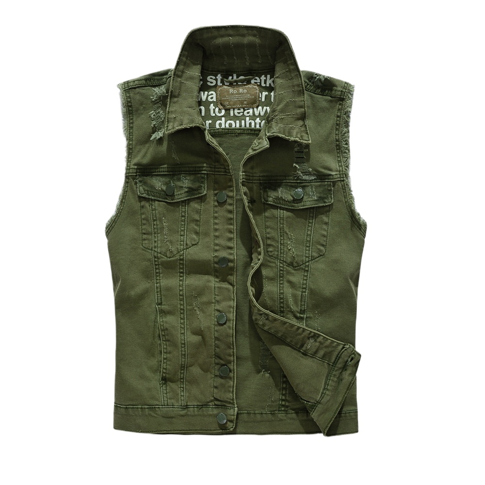 New Fashion Men Green Casual R - đánh giá và giá Men'S Fashion Vest With Jeans