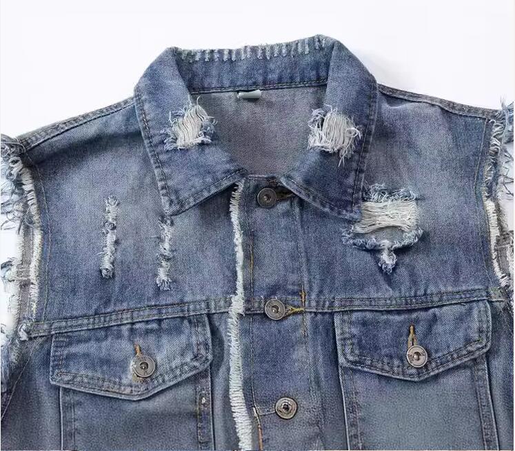 New Fashion Men Blue Casual Ri - đánh giá và giá Men'S Fashion Vest With Jeans