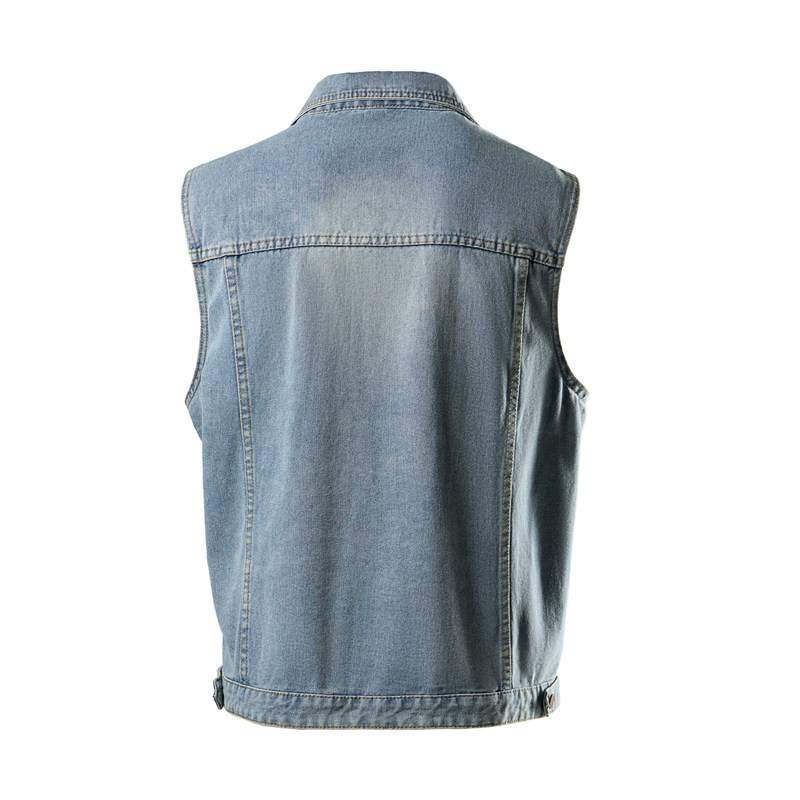 Spring Summer Men's Denim Vest - đánh giá và giá Men'S Fashion Vest With Jeans